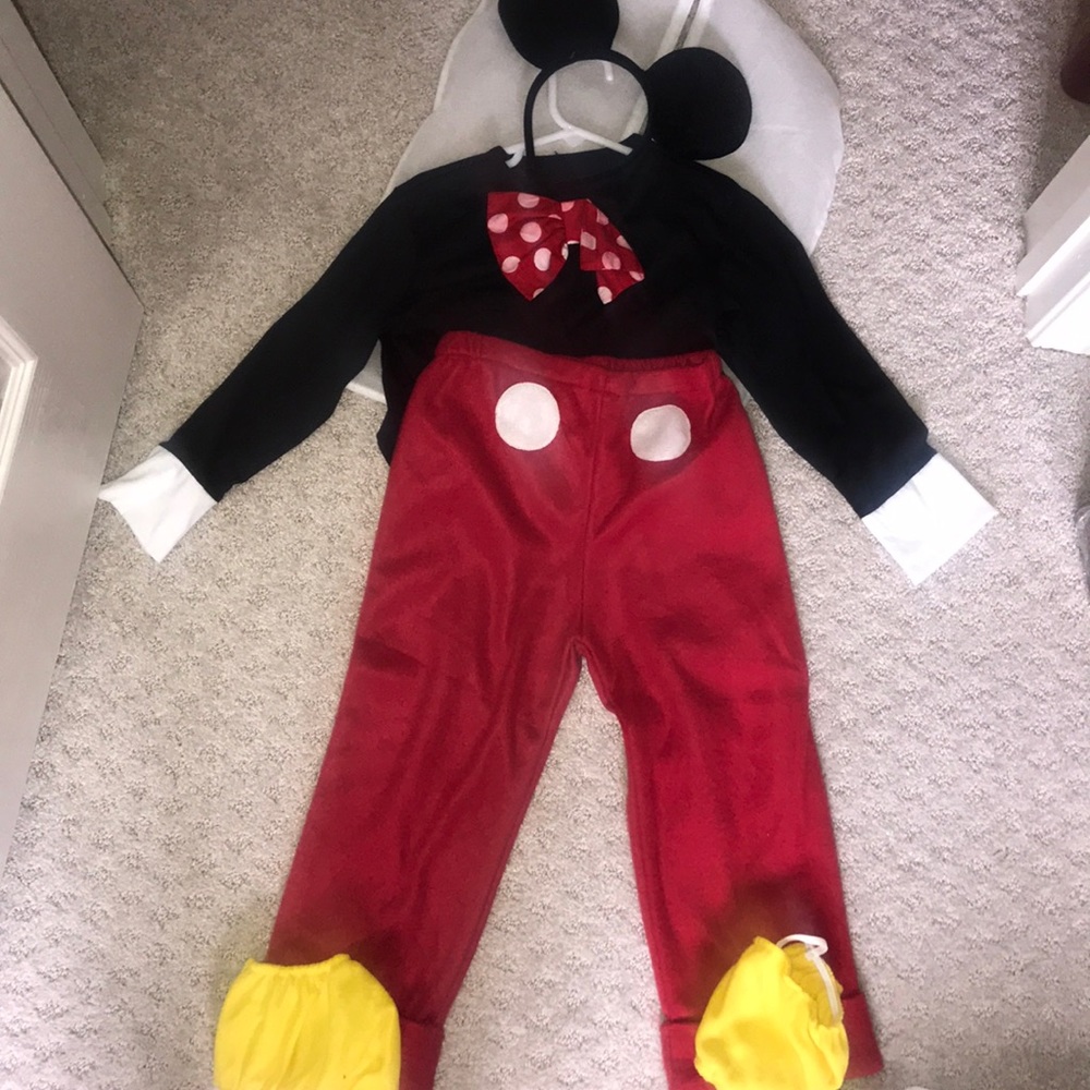 Disney Mickey Mouse 5 pieces Halloween costume